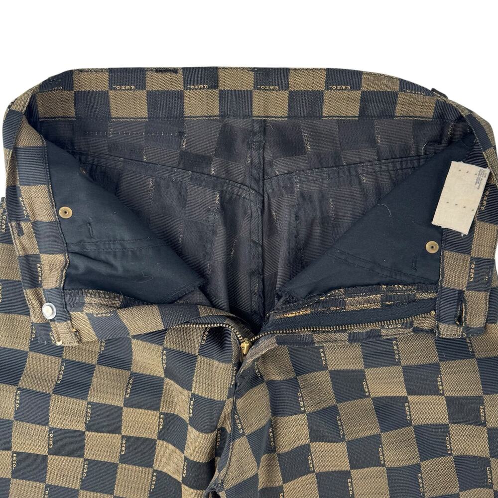Fendi Vintage Checked Print Pant - Picture 5 of 10